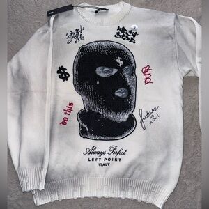 LeftPoint Sweater - White Large